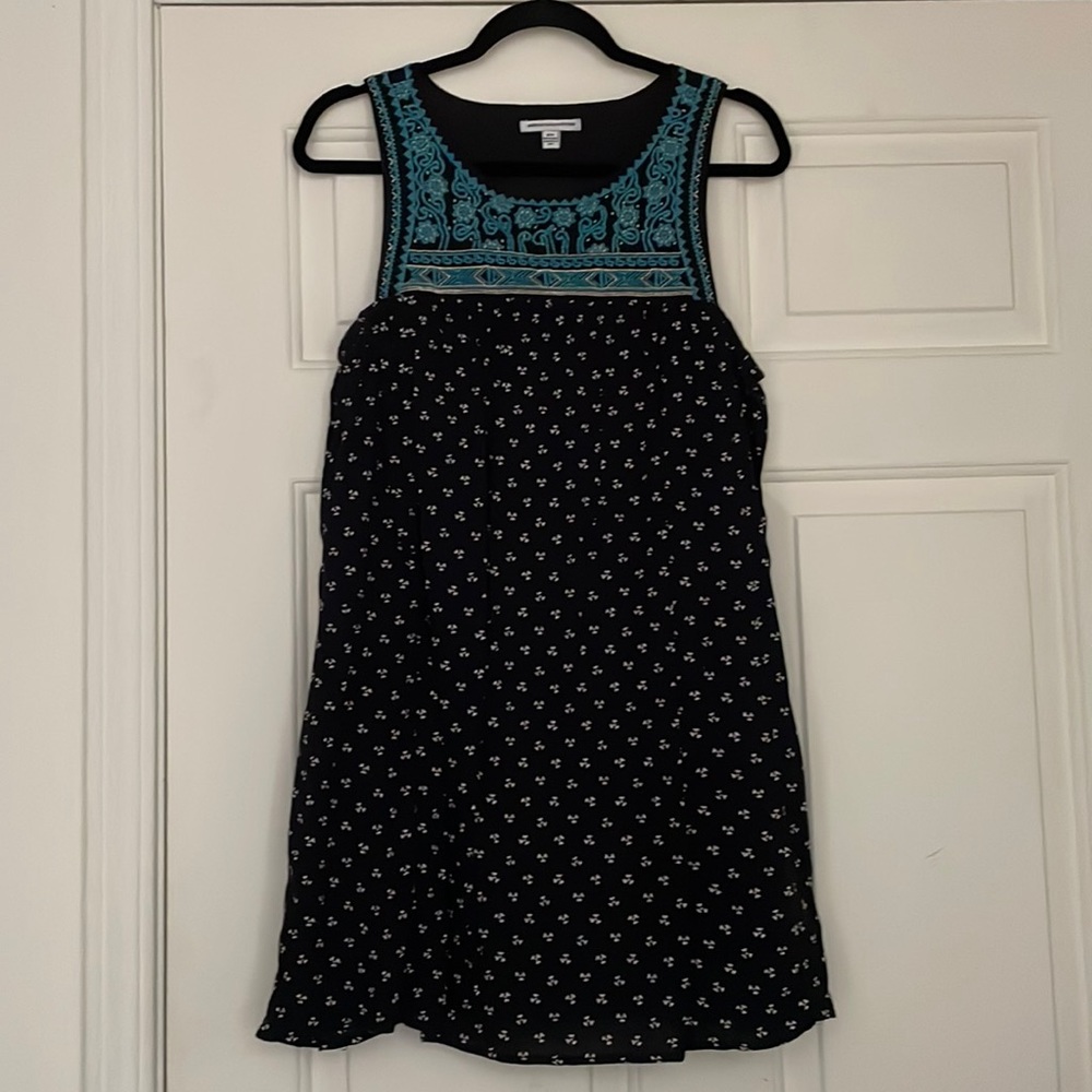 American Eagle Embroidered Dress- Small